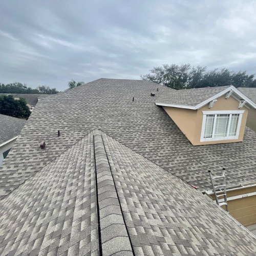 clean new roof
